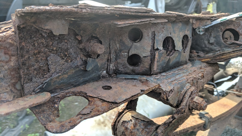 Illustration for article titled Look At This Totally Rusted-Out Toyota Tacoma